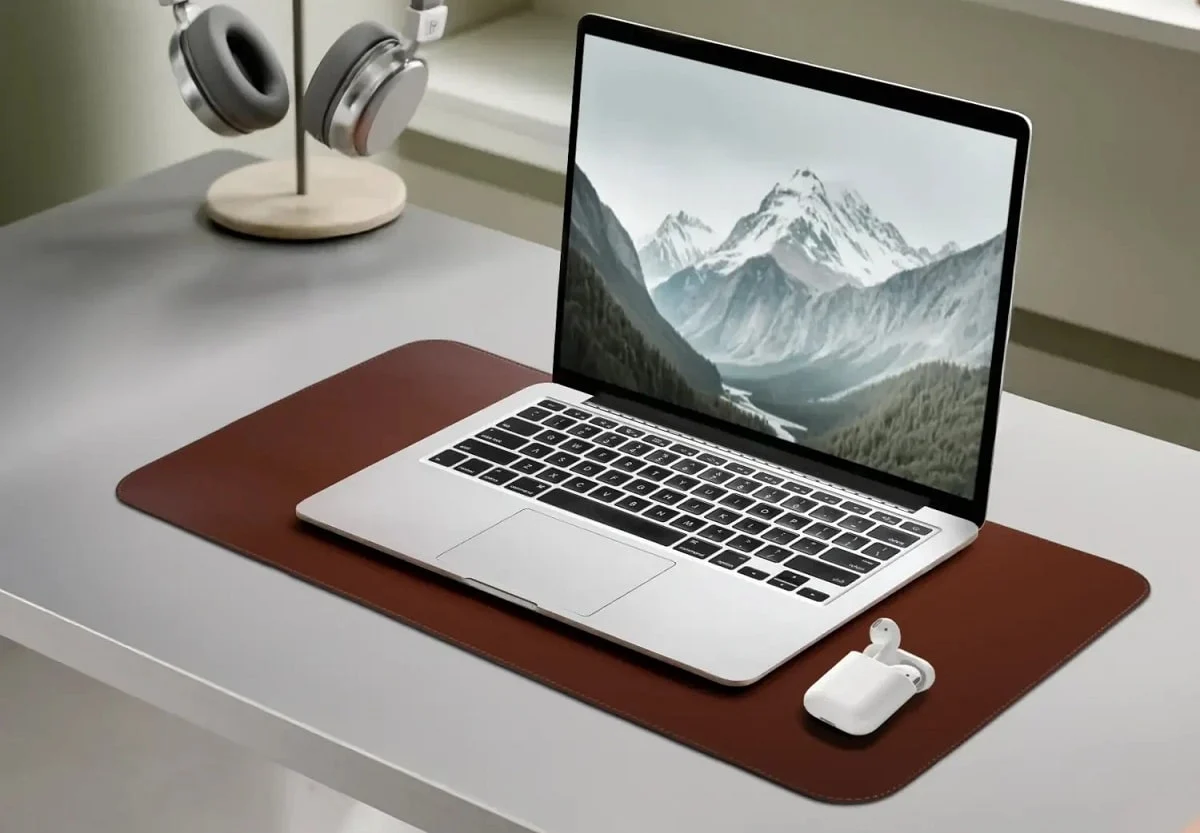 ELEVATE YOUR WORKSPACE IN STYLE: THE LEATHER DESK PAD
